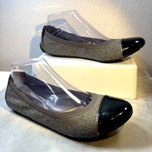 Kelly & Katie Gray and Black Women's Flats size 9